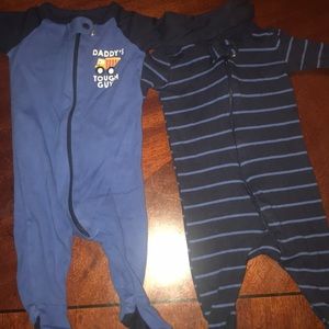 2 piece baby boy pajamas/ play set